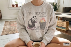The Horrors Persist But So Do I, PNG Designs For Funny Product Image 2