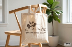 Too Glam To Give A Damn Cat PNG, Shirt Png, Funny Png, Product Image 4