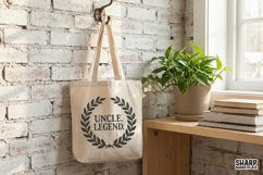 Uncle, Legend PNG T-Shirt Design, Uncle Gift Idea, Vintage Product Image 4