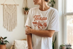 Texas PNG Design, Retro Western Desert Graphic, Vintage Product Image 3