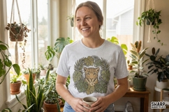 Leopard Jungle PNG, Tropical Animal Clipart, Wild Cat Product Image 4