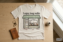I Enjoy Long Walks Through Thrift Stores PNG, Vintage Product Image 2
