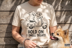 Hold On I Smell Treats Funny PNG, Dog Mom PNG, Shirt PNG Product Image 2