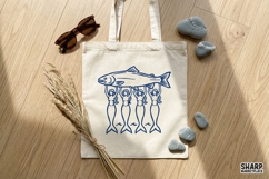 Big Fish Mermaid PNG, PNG Designs, Summer PNG, Coastal Product Image 2