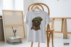 Trendy PNG, Shirt PNG, Sublimation PNG, Cute Otter In Product Image 4