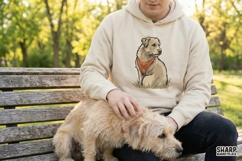 Terrier Dog PNG, Digital Download Dog Art, Hand Drawn Dog Product Image 3