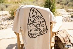 Arrowhead Deer And Trout, Summer Western Trendy Outdoor Product Image 4