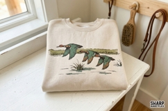 Flying Ducks Summer PNG, Trendy PNG, Shirt PNG, Vintage Product Image 2