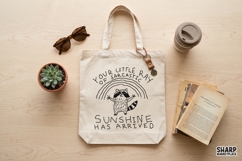 Your Little Ray Of Sarcastic Sunshine Has Arrived Raccoon Product Image 3