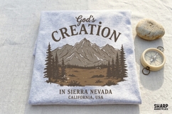 God's Creation In Sierra Nevada California, USA Mountain Product Image 4