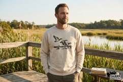 Vintage Flying Ducks Western PNG, Shirt PNG, Hunting PNG Product Image 3