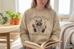 Expensive And Difficult, PNG Designs For Bougie Raccoon Product Image 2