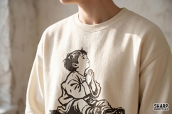 Praying Child Vintage Christian PNG For Shirt PNG, Jesus Product Image 3