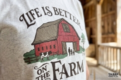 Life Is Better On The Farm, Fall PNG With Western PNG, Product Image 3