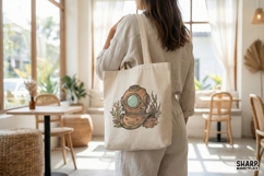 Vintage Diving Helmet PNG, Retro Nautical Ocean Graphic, Product Image 4