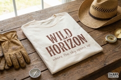 Wild Horizon PNG, Outdoor Adventure Shirt Design, Nature Product Image 3
