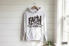 Faith Moving Mountains Daily PNG Design, Christian Product Image 3
