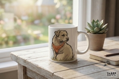 Terrier Dog PNG, Digital Download Dog Art, Hand Drawn Dog Product Image 4