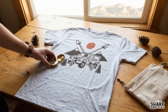 Mountain Off Road Jeep Adventure Art, Hunting Png, Jeep Product Image 3