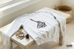 Grim Reaper Skeleton, Halloween PNG, Trendy PNG, Shirt PNG, Product Image 2