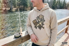 Fishing Gear Fishing PNG, Hunting PNG, Western PNG, Rustic Product Image 4