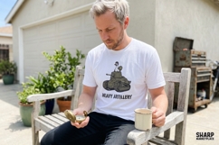 Heavy Artillery Goose Tank Illustration, Funny PNG Military Product Image 5