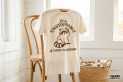 I'd Be Unstoppable If I Weren't So Distractable PNG, Funny Product Image 4