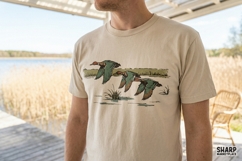 Flying Ducks Summer PNG, Trendy PNG, Shirt PNG, Vintage Product Image 3