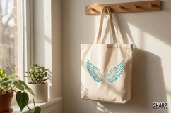 Angel Wings PNG Design, Feather Clipart Graphic for Product Image 2