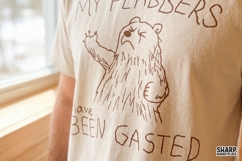 My Flabbers Have Been Gasted Bear PNG, Funny Sarcastic Product Image 4
