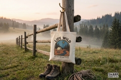 Life Wild Summer PNG, Bear PNG, Camping PNG Design With Product Image 4