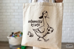 Outnumbered By Boys, Funny Goose PNG For Boy Mom Life, Product Image 2