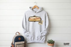 Keep Driving PNG, Vintage Desert Road Art, Rearview Mirror Product Image 3