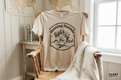 Hunting Hounds, Western PNG, Trendy PNG, Shirt PNG, Vintage Product Image 3