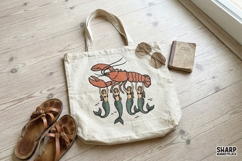 Coastal Lobster Mermaid PNG, PNG Designs, Summer PNG, Product Image 4