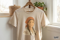 Ukrainian Woman PNG, Folk Art Printable, Ethnic Embroidery Product Image 3