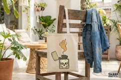 Skull Lighter PNG, Vintage Tattoo Art, Fire Flame Product Image 4