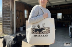 River's End Sporting Dogs Hunt Club, Western PNG, Shirt Product Image 4
