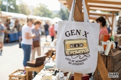 Gen X PNG, Lots of Memories No Evidence Cassette Tape Product Image 4