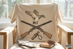 Mallard Hunting PNG, Western PNG, Shirt PNG Vintage Crossed Product Image 4