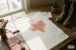 Texas PNG Design, Desert Sunset Western Graphic, Vintage Product Image 2