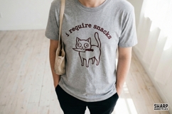 I Require Snacks Shirt PNG, Funny PNG, Trendy PNG Design Product Image 2