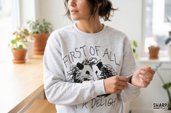 First Of All I'm A Delight Possum Sketch Graphic, Trendy Product Image 5