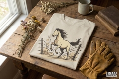 Wild Horse PNG, Running Mustang Clipart, Western Animal Product Image 3