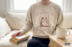 I'm Straight Up Not Having A Good Time PNG Designs, Trendy Product Image 2
