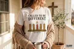 Called To Be Different PNG, Christian Bible Verse Romans Product Image 3