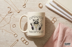Expensive And Difficult, PNG Designs For Bougie Raccoon Product Image 3