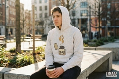 Skull Lighter PNG, Vintage Tattoo Art, Fire Flame Product Image 3