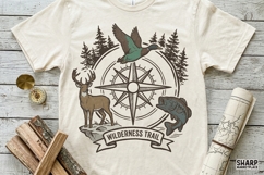 Wilderness Trail PNG, Hunting PNG, Fishing PNG, Duck Deer Product Image 2