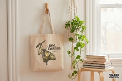 New Creation PNG, Butterfly Christian Shirt, 2 Cor 5:17 Product Image 4